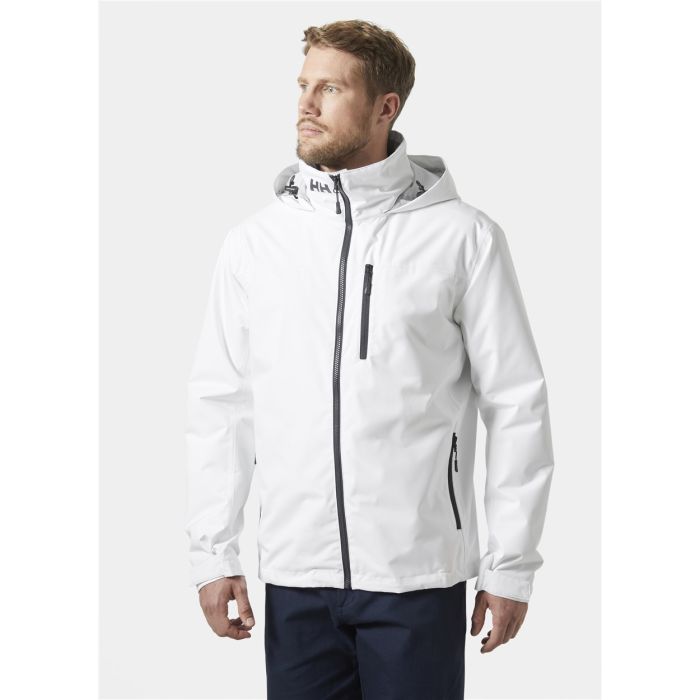 Helly Hansen CREW HOODED MIDLAYER JACKET 2 - White