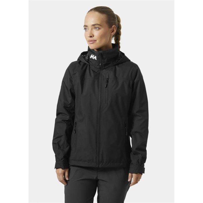 Helly Hansen CREW HOODED MIDLAYER JACKET 2 - Black
