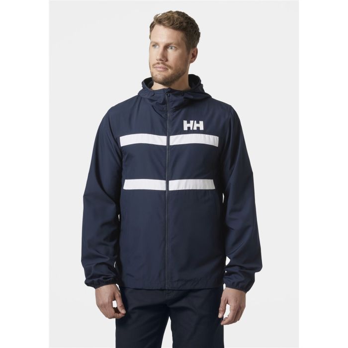 Helly Hansen SALT STRIPED WINDBREAKER - Navy