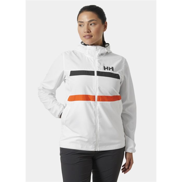 Helly Hansen SALT STRIPE WINDBREAKER - White