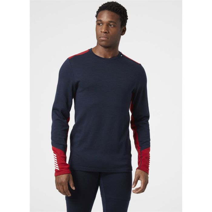 Helly Hansen LIFA MERINO MIDWEIGHT CREW - Navy
