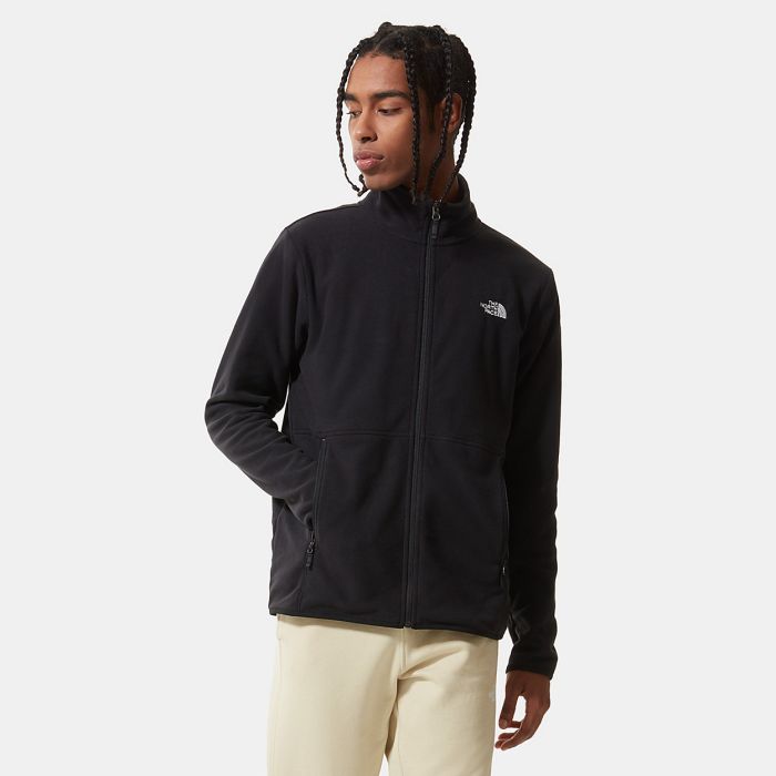 Polar męski Tka Glacier Full Zip Jacket - TNF Black