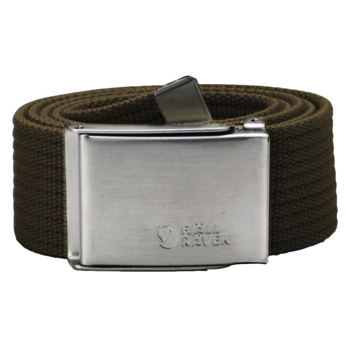 Fjallraven Canvas Belt - Dark Olive