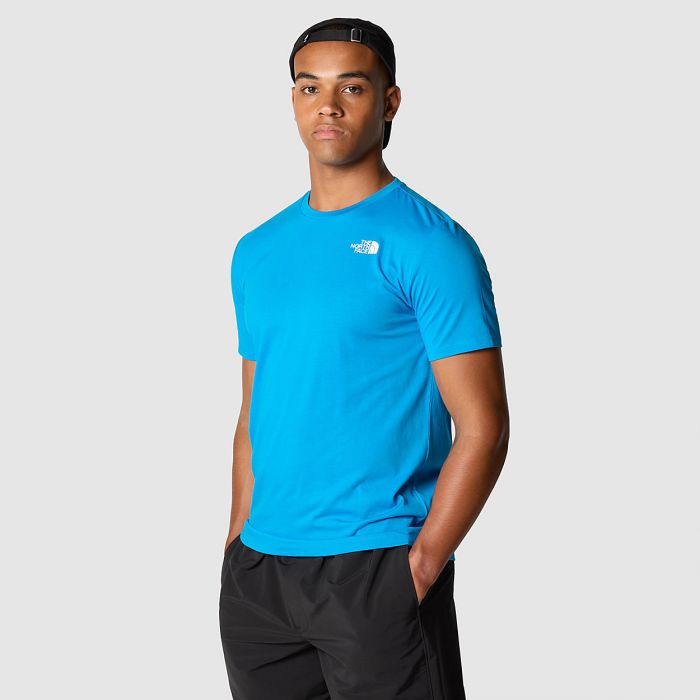 The North Face Foundation Tracks Graphic Tee - Skyline Blue