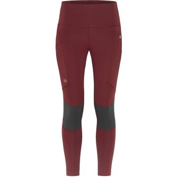 Spodnie trekkingowe damskie Fjallraven Abisko Trekking Tights Pro - Pomegranate Red 1