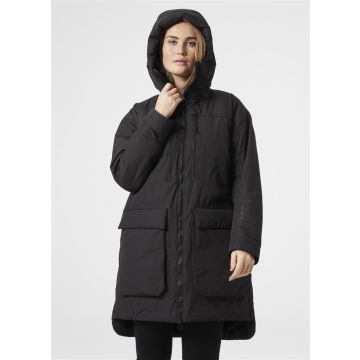 Kurtka ocieplana damska Helly Hansen MAUD PARKA - Black 1