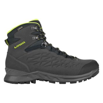Buty trekkingowe męskie LOWA Explorer GTX Mid - Anthracite/Lime 1