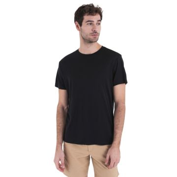 Koszulka termoaktywna męska Icebreaker Merino 150 Tech Lite III SS Tee - Black