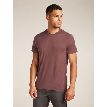 Koszulka termoaktywna męska Icebreaker Merino 150 Tech Lite III SS Tee - Carob