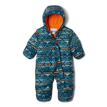 Kombinezon puchowy dziecięcy Columbia Snuggly Bunny™ Bunting do 2 lat - Night Wave Checkered