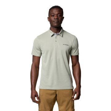Koszulka szybkoschnąca męska Columbia Nelson Point™ Polo - Columbia Grey