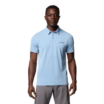 Koszulka szybkoschnąca męska Columbia Nelson Point™ Polo - Columbia Grey