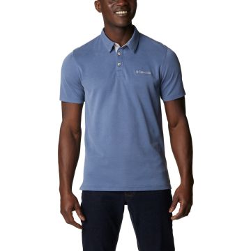 Koszulka szybkoschnąca męska Columbia Nelson Point™ Polo - Dark Mountain