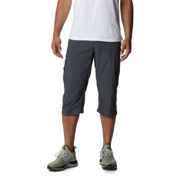 Spodnie szybkoschnące z filtrem UV męskie Columbia Silver Ridge™ II Capri - Grill