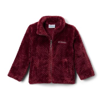 Polar dziewczęcy Columbia Fire Side™ Sherpa Full Zip - Rich Wine