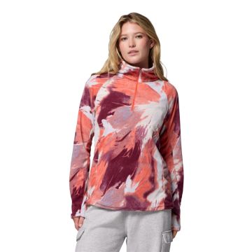 Polar damski Columbia Glacial™ IV Print Half Zip - Zing Snowflight