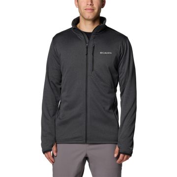 Polar szybkoschnący męski Columbia Park View™ Fleece Full Zip - Black Heather