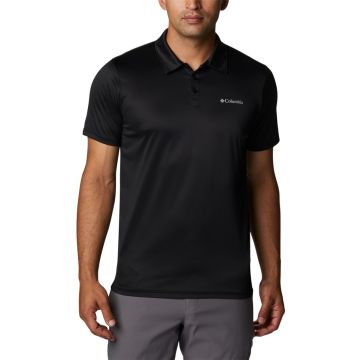 Koszulka szybkoschnąca męska Columbia Hike™ Polo - BLACK