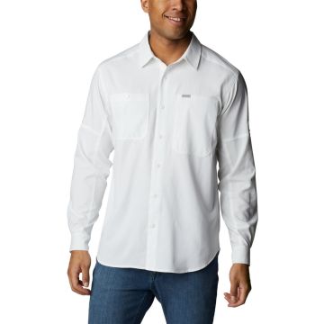 Koszula z filtrem UV męska Columbia SILVER RIDGE™ UTILITY LITE LONG SLEEVE - White