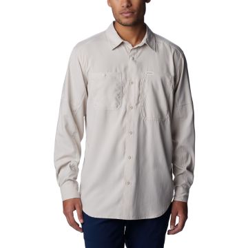 Koszula z filtrem UV męska Columbia Silver Ridge™ Utility Lite Long Sleeve Shirt - Dark Stone
