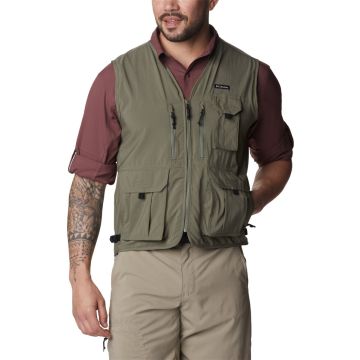 Kamizelka z filtrem UV męska Columbia Silver Ridge™ Utility Vest - Stone Green