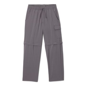 Spodnie z odpinanymi nogawkami z filtrem UV chłopięce Columbia Silver Ridge™ Utility Convertible Pant - Ancient Fossil