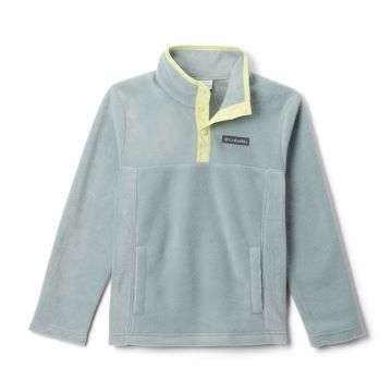 Polar dziecięcy Columbia Steens Mtn™ II 1/4 Snap Fleece Pull-Over - Crushed Blue