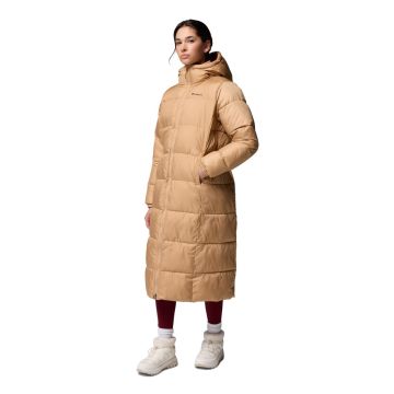 Płaszcz ocieplany damski Columbia Puffect™ II Long Jacket - Canoe