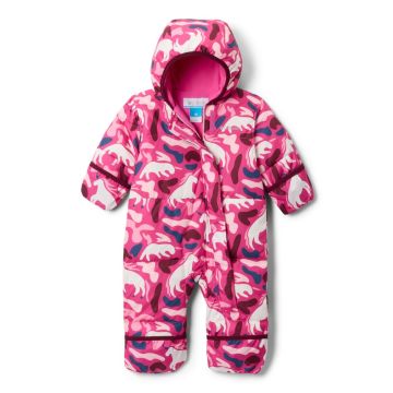 Kombinezon puchowy dziecięcy Columbia Snuggly Bunny™ II Bunting do 2 lat - Pink Ice Uniflauge