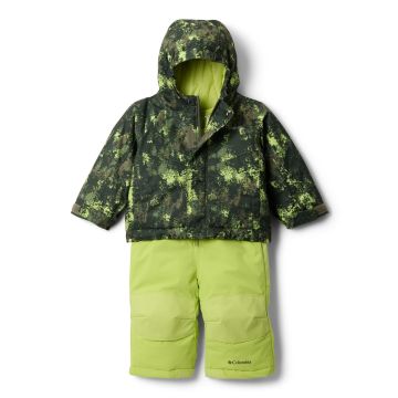 Komplet ocieplany z membraną dziecięcy Columbia Buga™ II Set do 2 lat - Stone Green Timberwild
