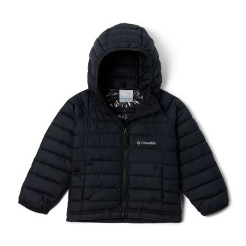 Kurtka ocieplana dziewczęca Columbia Powder Lite™ II Hooded Jacket - Black