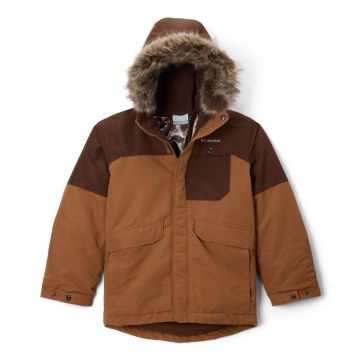Kurtka ocieplana chłopięca Columbia Nordic Strider™ II Jacket - Camel Brown