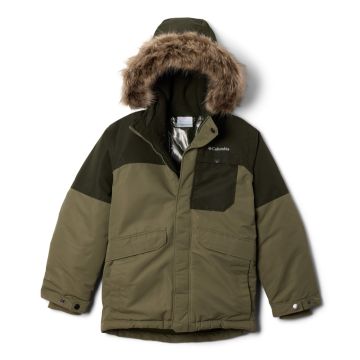 Kurtka ocieplana chłopięca Columbia Nordic Strider™ II Jacket - Stone Green