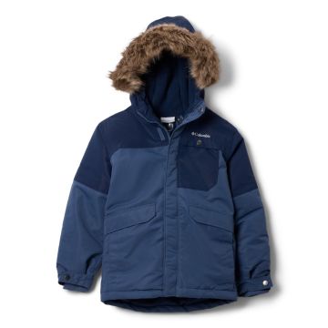 Kurtka ocieplana chłopięca Columbia Nordic Strider™ II Jacket - Dark Mountain