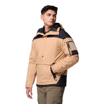 Kurtka ocieplana męska Columbia Challenger™ II Insulated Pullover - Canoe, Black