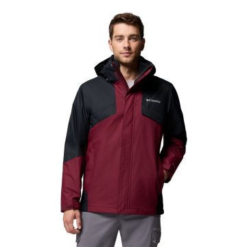 Kurtka 3w1 męska Columbia Bugaboo™ III Fleece Interchange Jacket - Rich Wine, Black