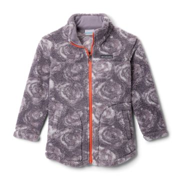 Polar dziewczęcy Columbia West Bend™ Printed Full Zip - Shale Purple Rosecity
