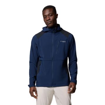 Kurtka softshellowa męska Columbia Triple Canyon™ Hooded Jacket - City Grey