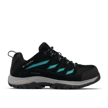 Buty trekkingowe damskie Columbia Crestwood™ Waterproof - Black, Teal