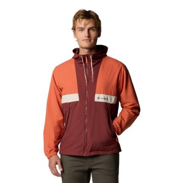 Wiatrówka męska Columbia SPIRE VALLEY™ HOODED WINDBREAKER - Tuscan, Spice, Dark Stone