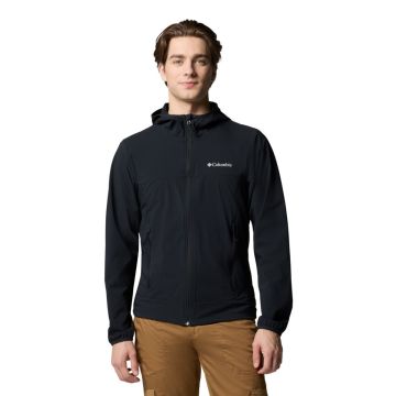 Kurtka softshellowa męska Columbia HEATHER CANYON™ II HOODED JACKET - BLACK