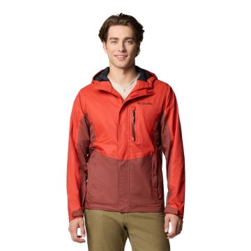 Kurtka membranowa męska Columbia Pouring Adventure™ III Jacket - Sail Red