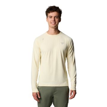 Longsleeve z filtrem UV męski Columbia WILD CAST™ SUN SHIRT - Lemon Wash