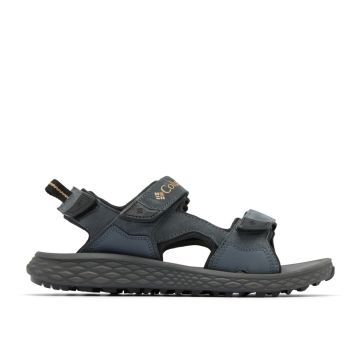 Sandały męskie Columbia KONOS™ HIKER 3-STRAP - Graphite, Black