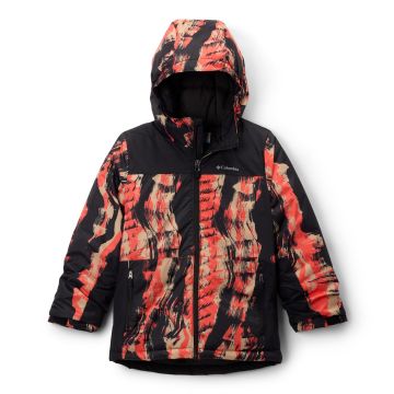 Kurtka narciarska chłopięca Lightning Lift™ IV Printed Jacket - Zing Tracks