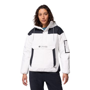 Kurtka ocieplana damska Columbia Challenger™ Insulated Pullover - Sea Salt, Black