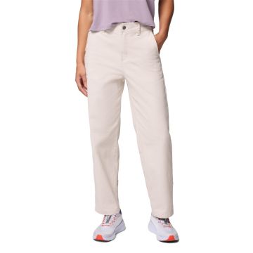 Spodnie bawełniane damskie Columbia Roc™ Straight Leg Pant - Dark Stone