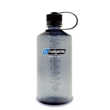 NALGENE 32oz (1L) Narrow Mouth Sustain Bottle - Gray