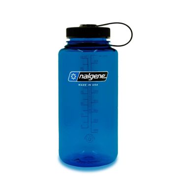 NALGENE 32oz (1L) Wide Mouth Sustain Bottle - Slate Blue