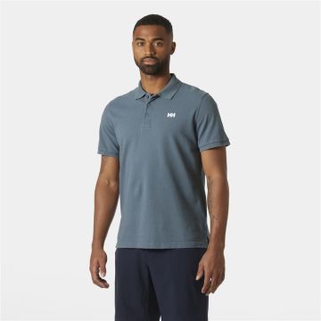 Koszulka bawełniana męska Helly Hansen TRANSAT POLO - Washed Navy